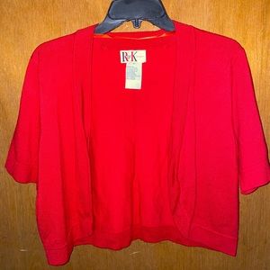 Red Bolero Jacket